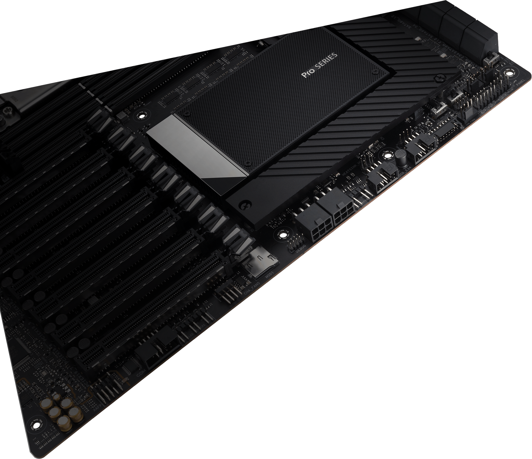 Side-mounted connectors